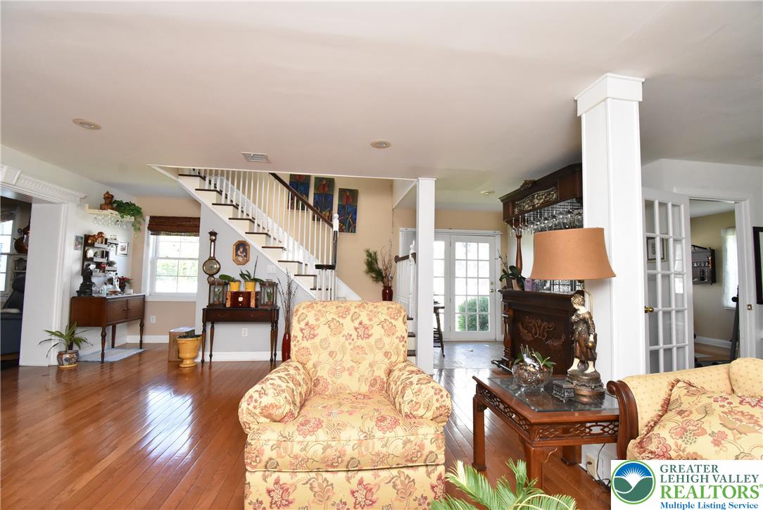 424 Grape Street Whitehall, PA 18052 - Photo 31 of 56 This inviting space features lustrous wood floors and an elegant staircase.