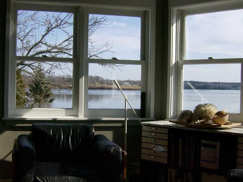 19 Mayo Point Road Castine, ME 04421 - Photo 22 of 34 Studio/Study/Office. Siiting Area View