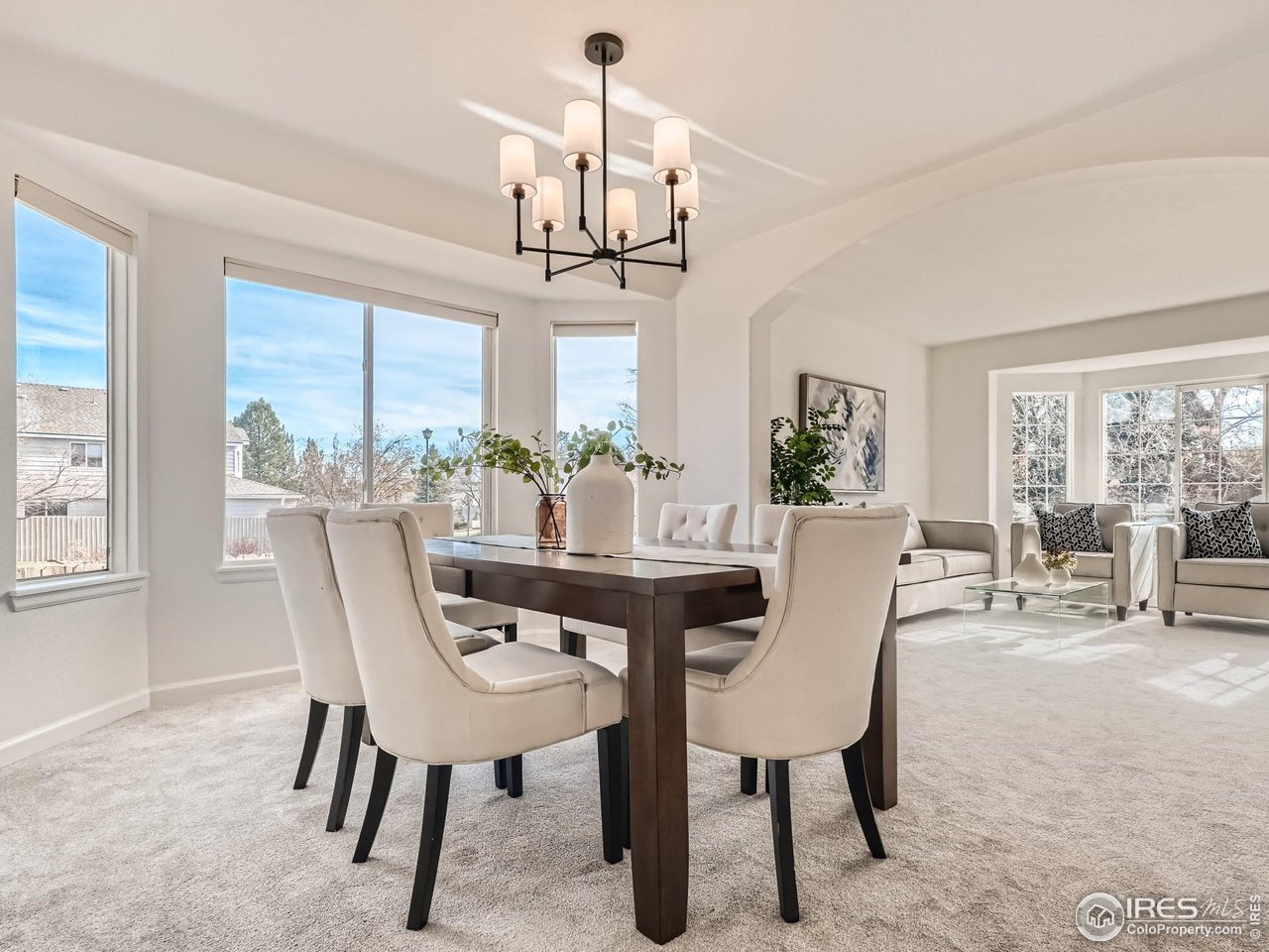 1285 Eldorado Drive Superior, CO 80027 - Photo 6 of 29 a view of a dining room with furniture window and outside view