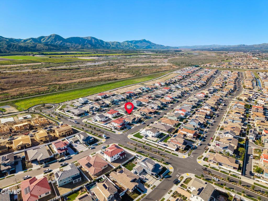 390 Rose Street Fillmore, CA 93015 - Photo 47 of 58 an aerial view of residential building and lake view