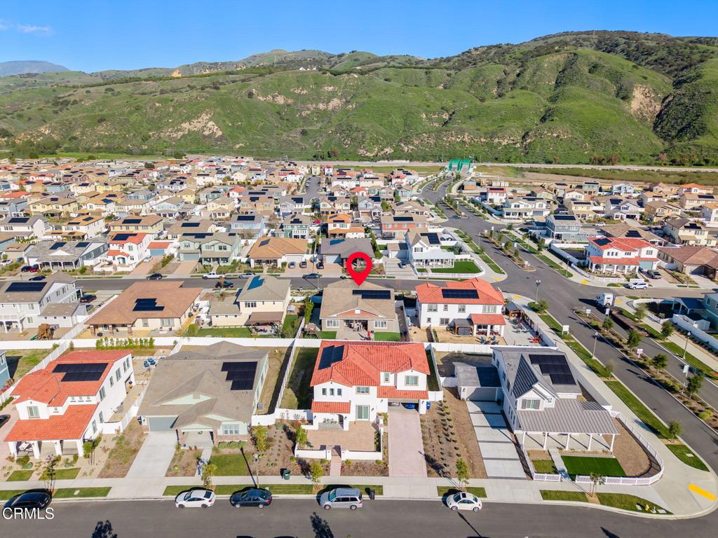 390 Rose Street Fillmore, CA 93015 - Photo 49 of 58 an aerial view of residential houses with outdoor space