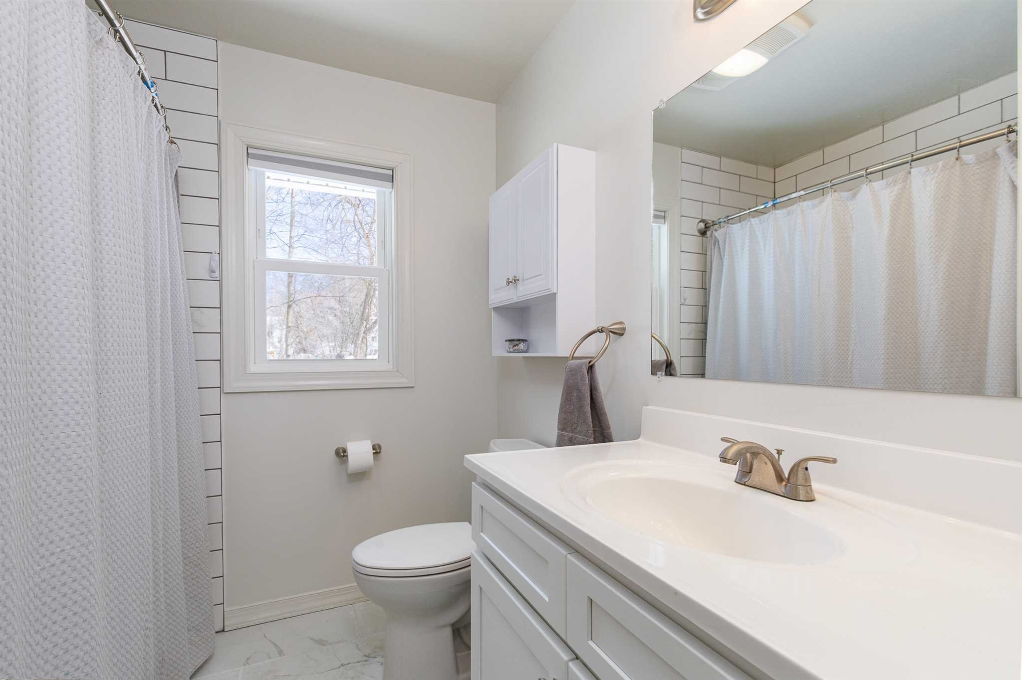 2 Cambridge Drive Red Hook, NY 12571 - Photo 13 of 17 a bathroom with a sink a toilet and a mirror