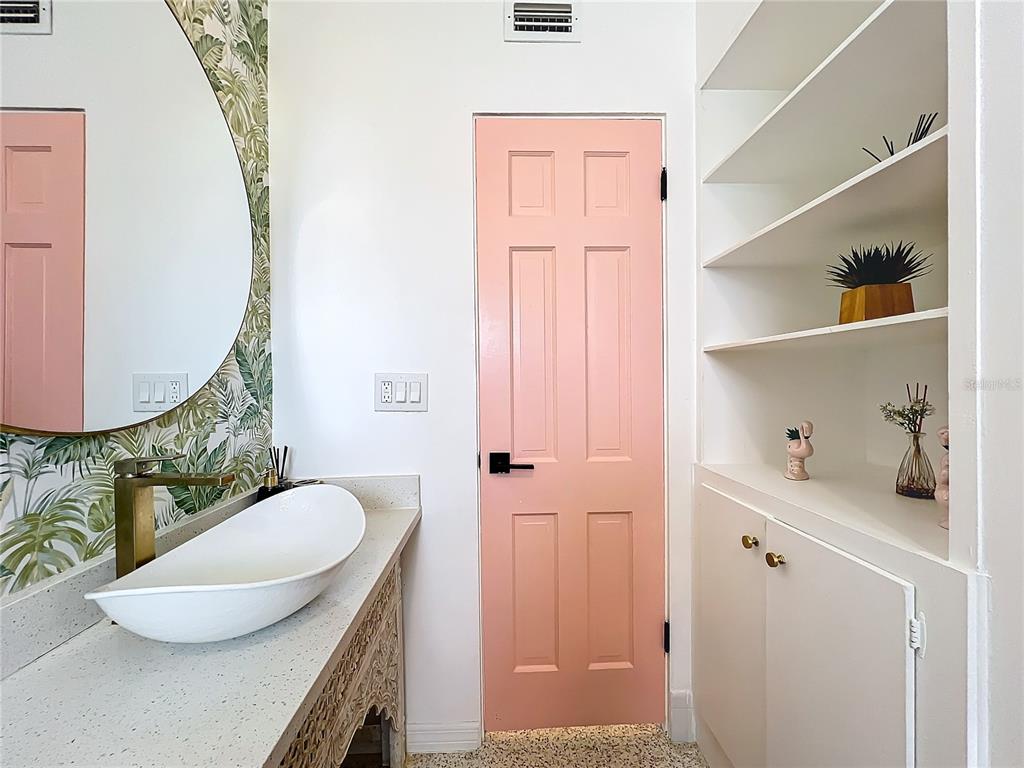 3228 Webber Street Sarasota, FL 34239 - Photo 27 of 39 a bathroom with a sink a toilet and shower