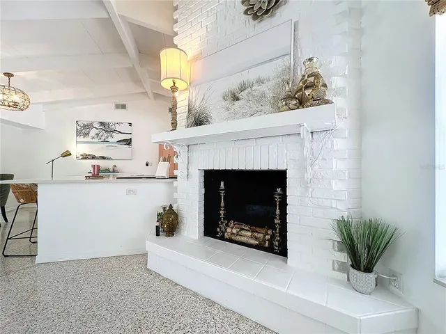 a view of a livingroom with furniture