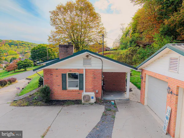 a view of city and ocean