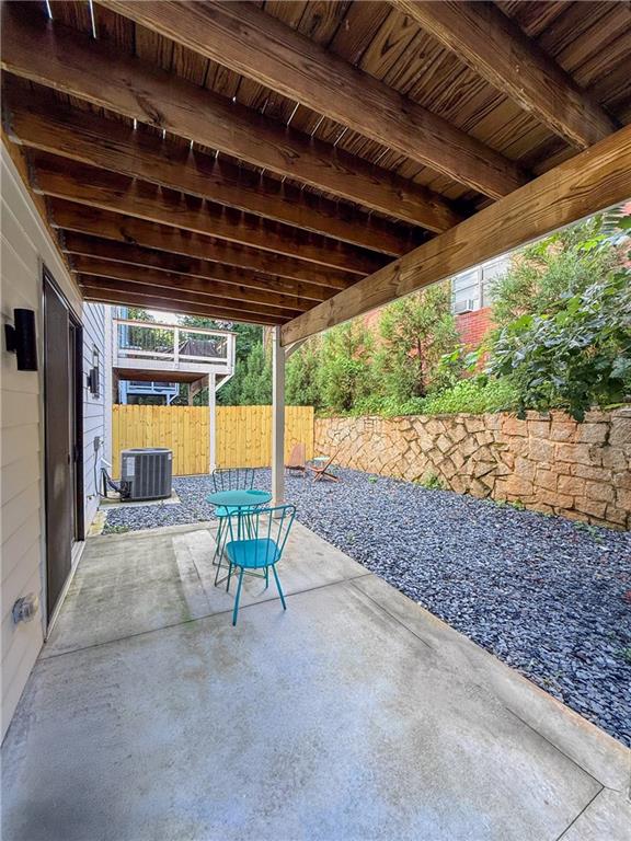825 Barnett Street Northeast Atlanta, GA 30306 - Photo 25 of 44 a view of porch with patio