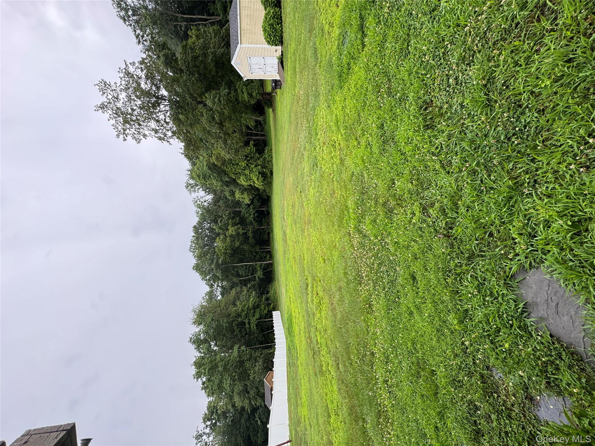 1145 Glen Road, Unit B Shrub Oak, NY 10588 - Photo 11 of 13 View of yard featuring a storage shed and a forest view