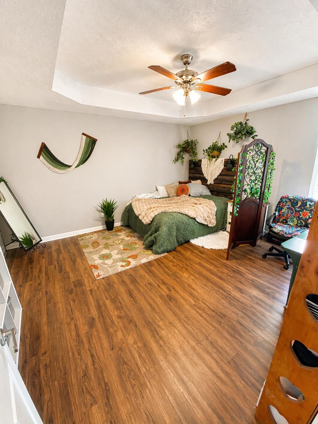 272 Jacoby Drive Manchester, TN 37355 - Photo 12 of 21 a bedroom with a bed and wooden floor