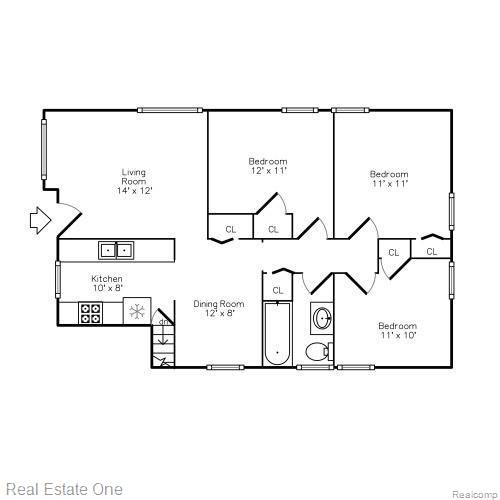3707 Normandy Road Royal Oak, MI 48073 - Photo 26 of 28 main0_floorhc.jpg