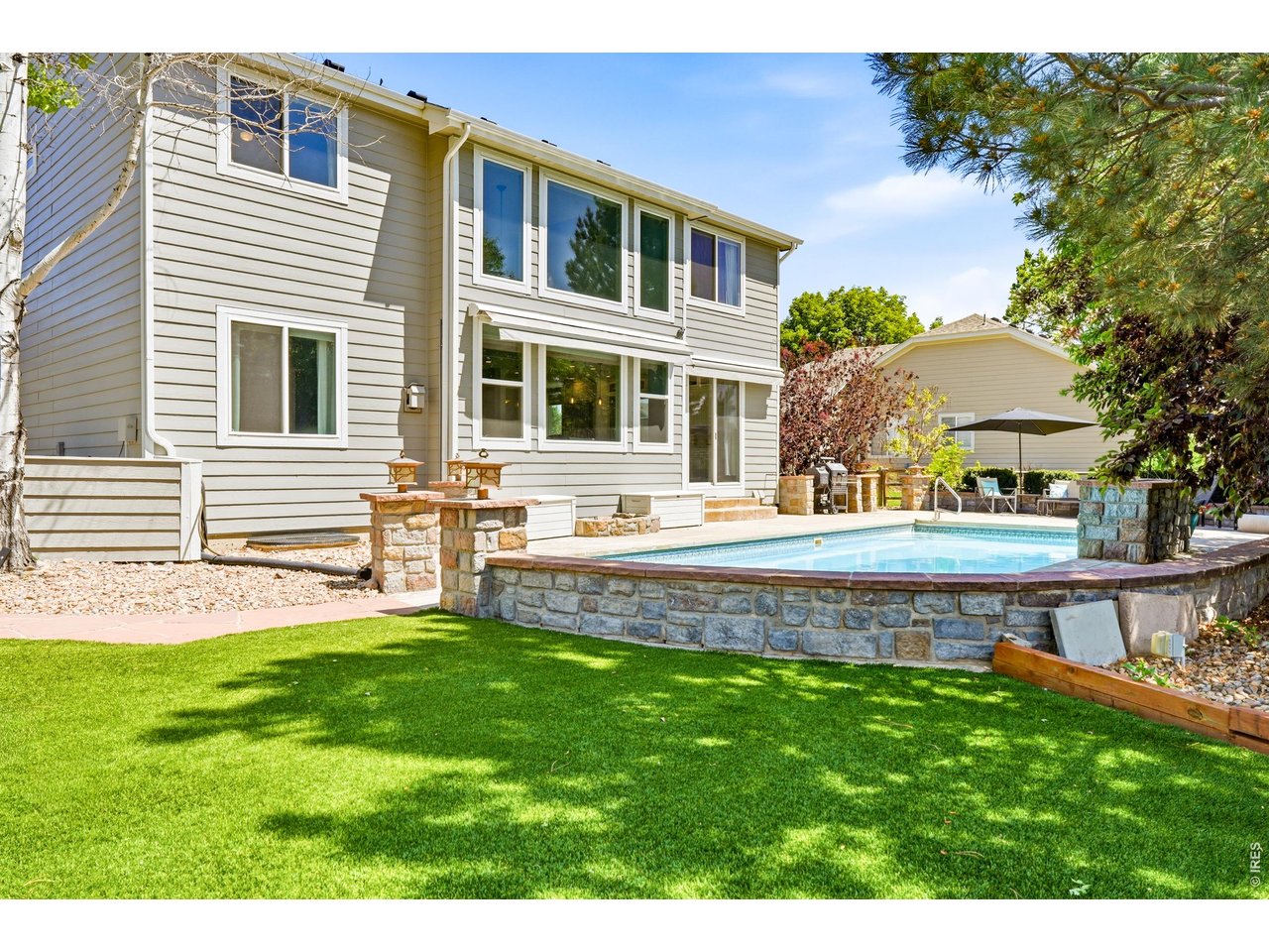 11725 Pleasant Hill Road Longmont, CO 80504 - Photo 42 of 50 The Oasis! 11,000 gallon SALTWATER POOL!
