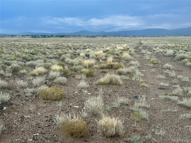 a view of a large screen of a field
