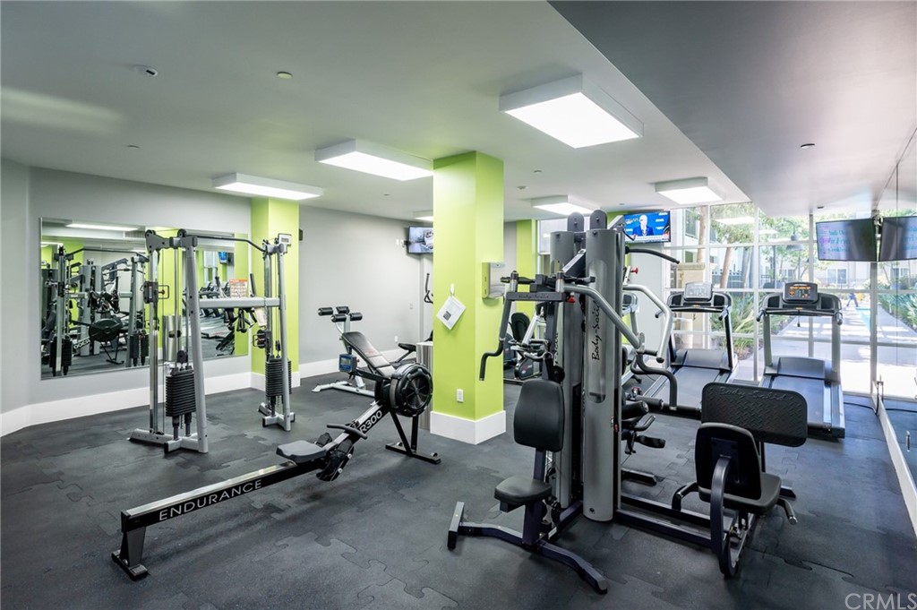 2321 Scholarship Irvine, CA 92612 - Photo 31 of 34 a view of a room with gym equipment