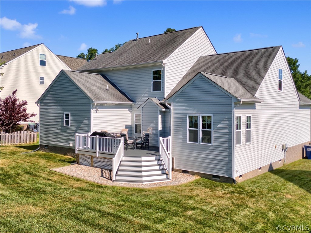 2842 Bayfront Way Midlothian, VA 23112 - Photo 3 of 50 a view of a house with backyard
