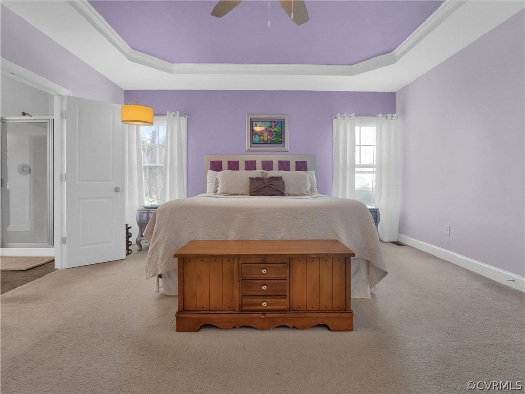 2842 Bayfront Way Midlothian, VA 23112 - Photo 32 of 50 a bed sitting in a room next to a window