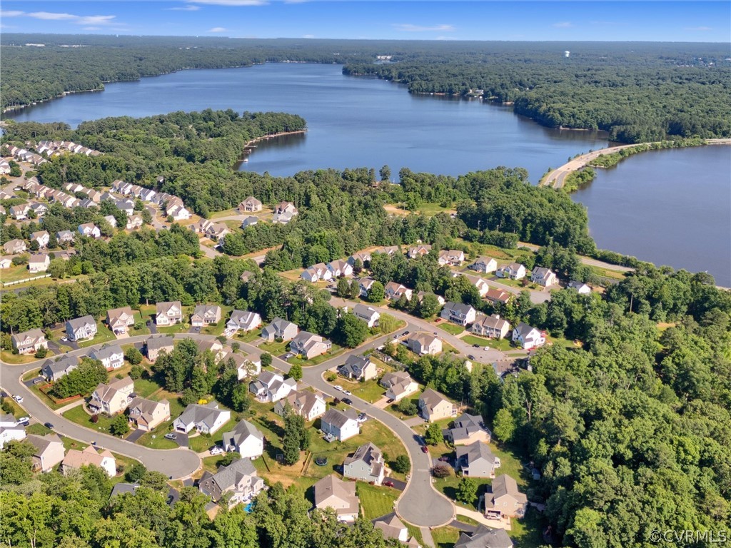 2842 Bayfront Way Midlothian, VA 23112 - Photo 48 of 50 an aerial view of a houses with outdoor space