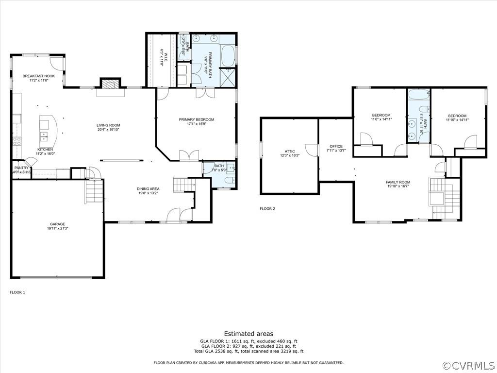 2842 Bayfront Way Midlothian, VA 23112 - Photo 50 of 50 a picture of a floor plan