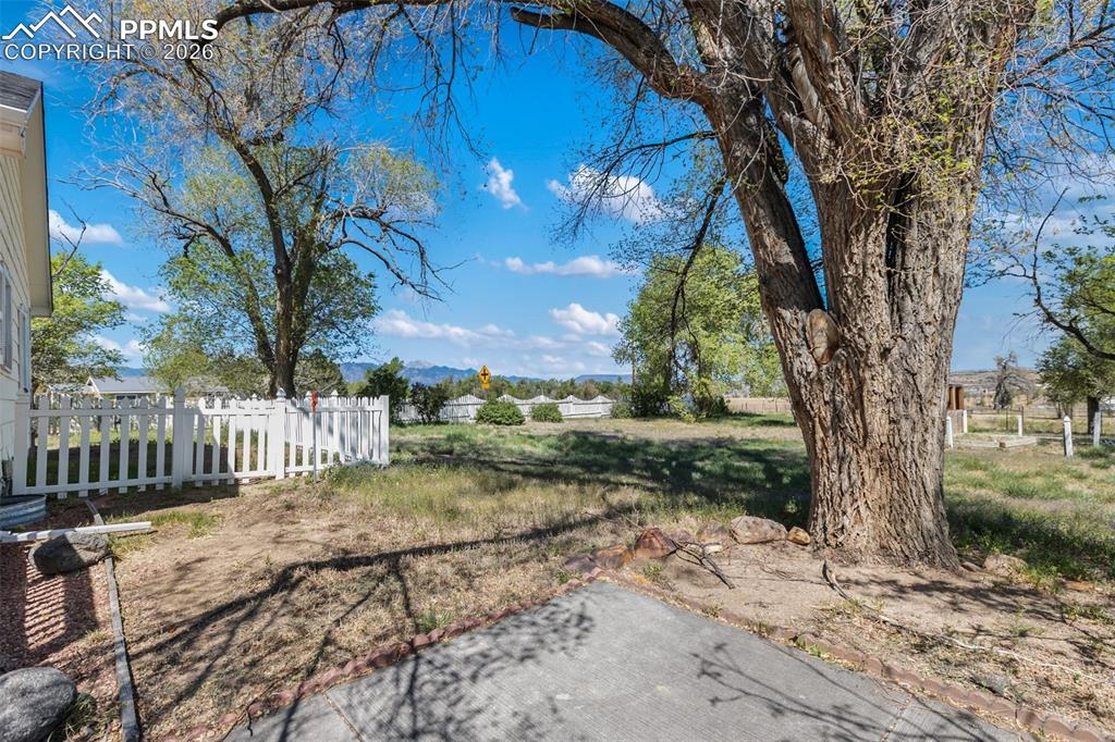 10355 Link Road Fountain, CO 80817 - Photo 36 of 45 a view of backyard with tree