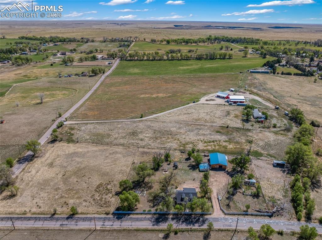 10355 Link Road Fountain, CO 80817 - Photo 41 of 45 a view of a city and mountains