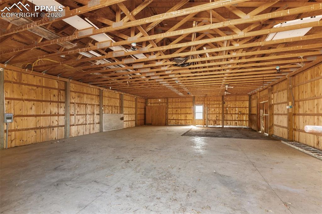 10355 Link Road Fountain, CO 80817 - Photo 9 of 45 a view of an empty room with a garage