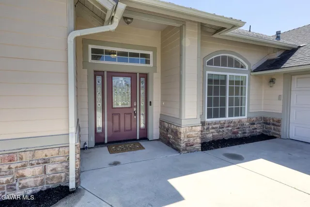 a view of front door of a house