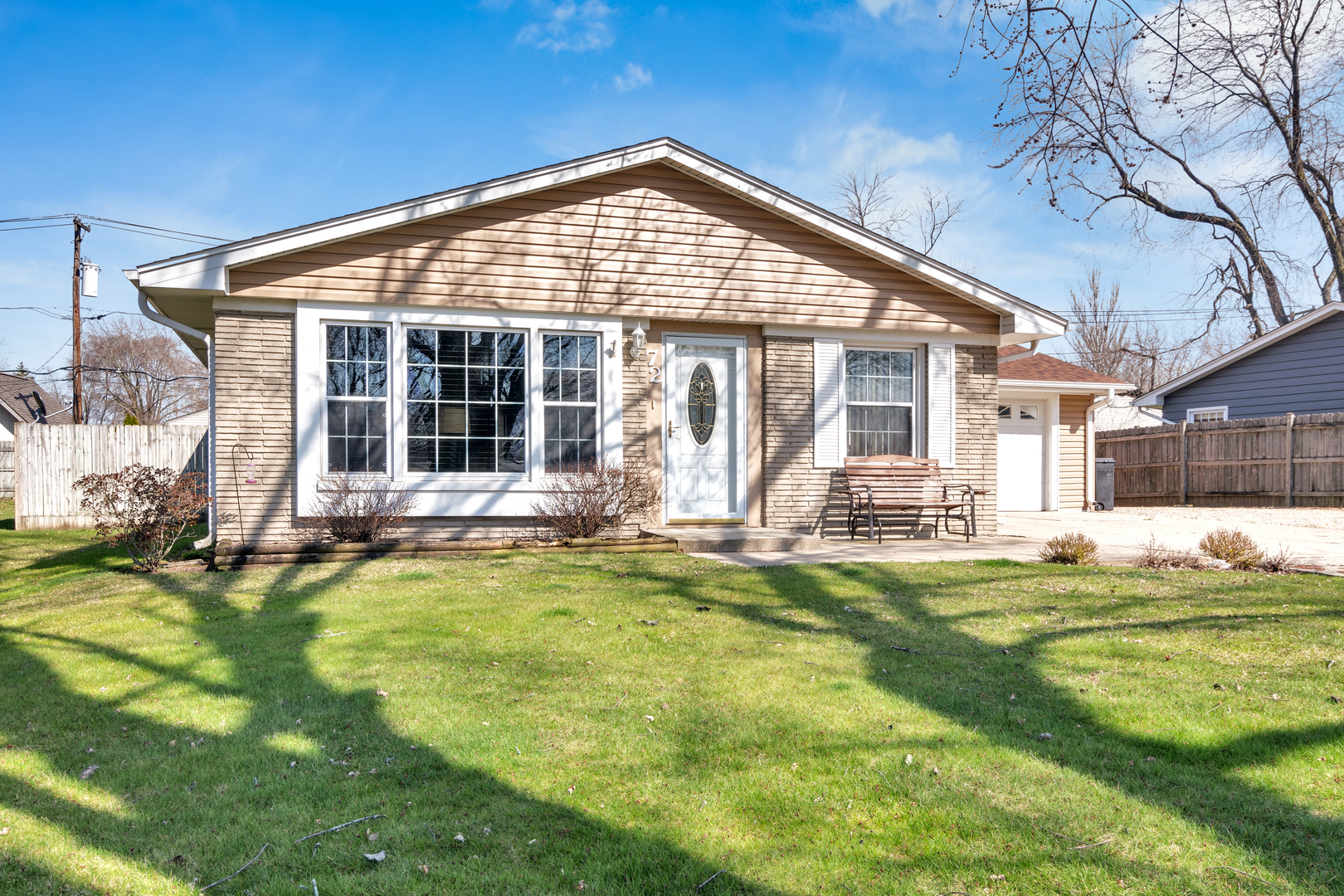72 Marnel Road Montgomery, IL 60538 - Photo 2 of 26 a view of a house with swimming pool and sitting area