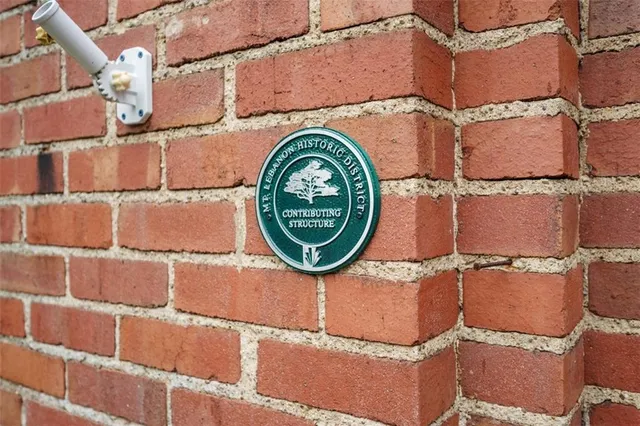 a bird view of a house