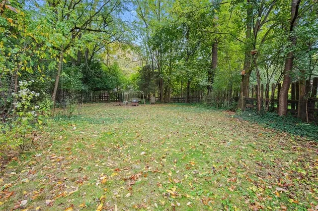 a view of outdoor space and yard
