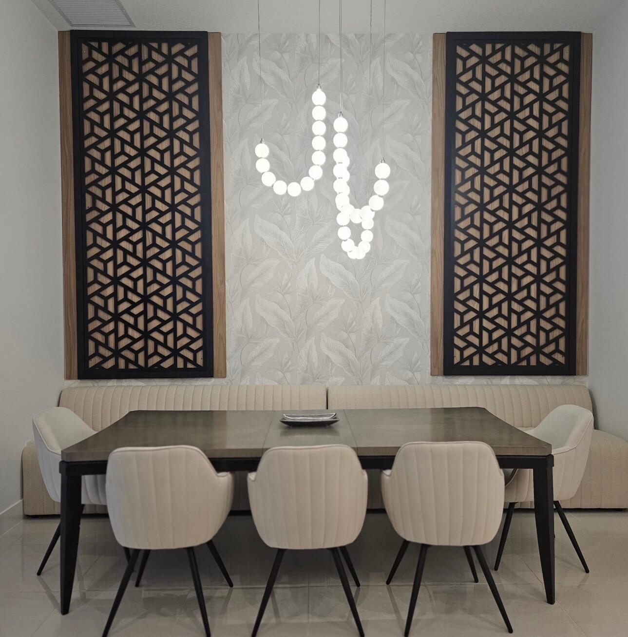 Designer Finished Dining Area