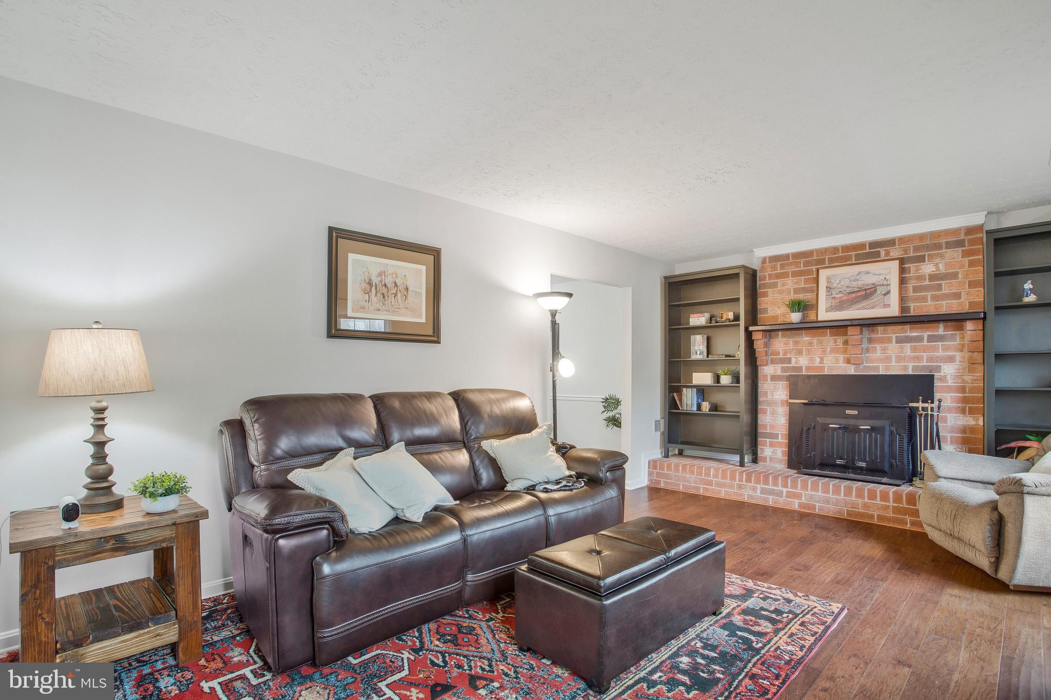 1804 Montreal Road Severn, MD 21144 - Photo 5 of 37 Living Room with Fireplace