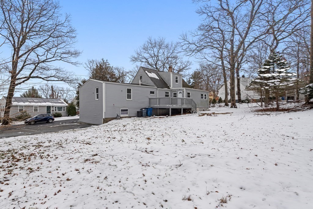 76 Rockefeller Street Randolph, MA 02368 - Photo 39 of 40 a view of snow on the side of the road