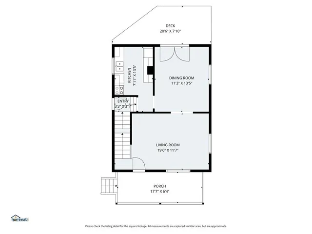 a picture of a bench in front of a door