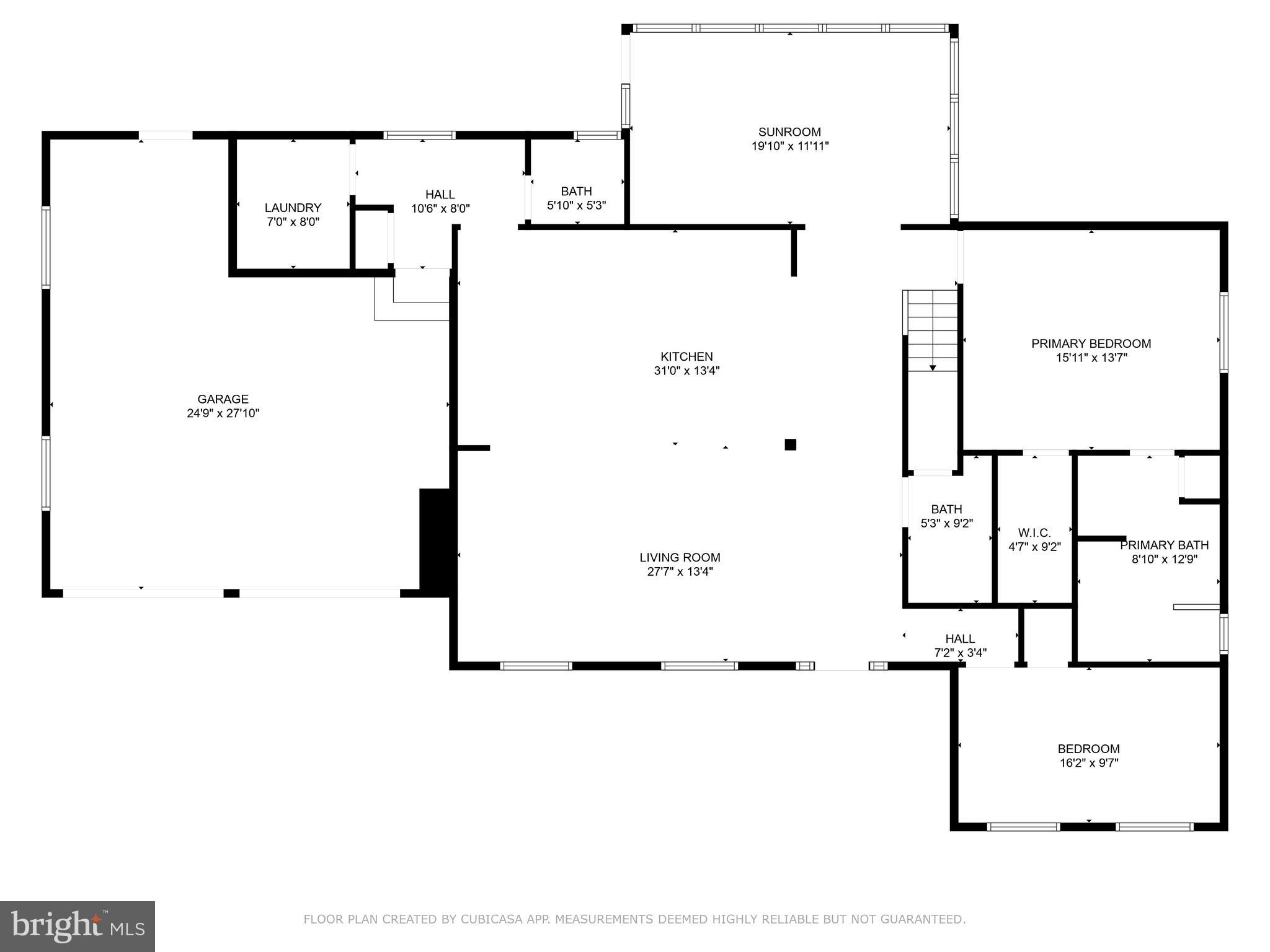 405 Collins Avenue Hurlock, MD 21643 - Photo 38 of 49 a picture of a floor plan