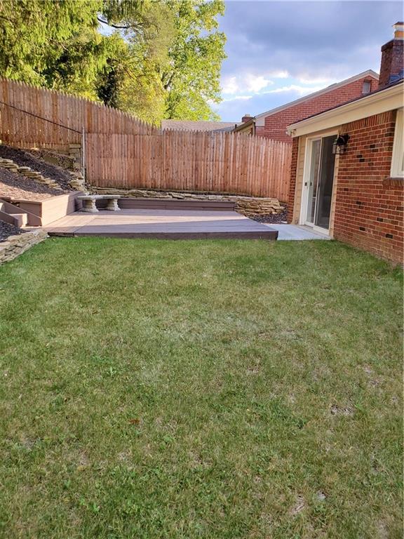 227 West Bruceton Road Pittsburgh, PA 15236 - Photo 22 of 23 Back Yard and Deck