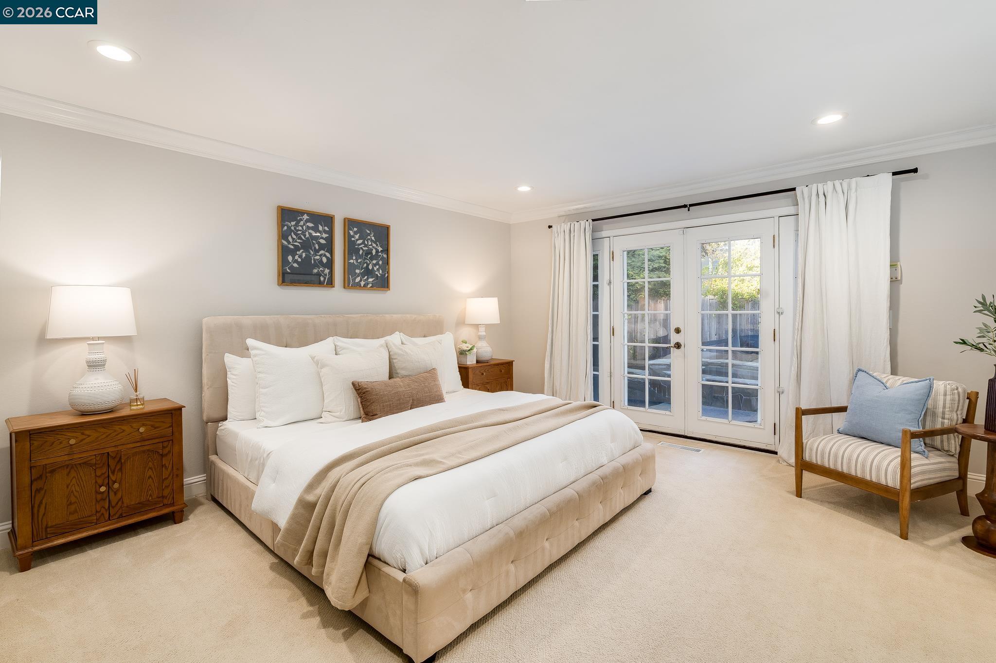 34 Pony Court San Ramon, CA 94583 - Photo 15 of 34 a spacious bedroom with a bed and glass window
