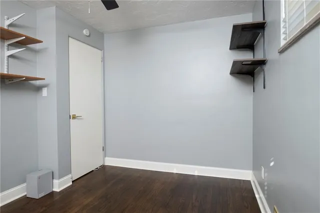 a view of walk in closet