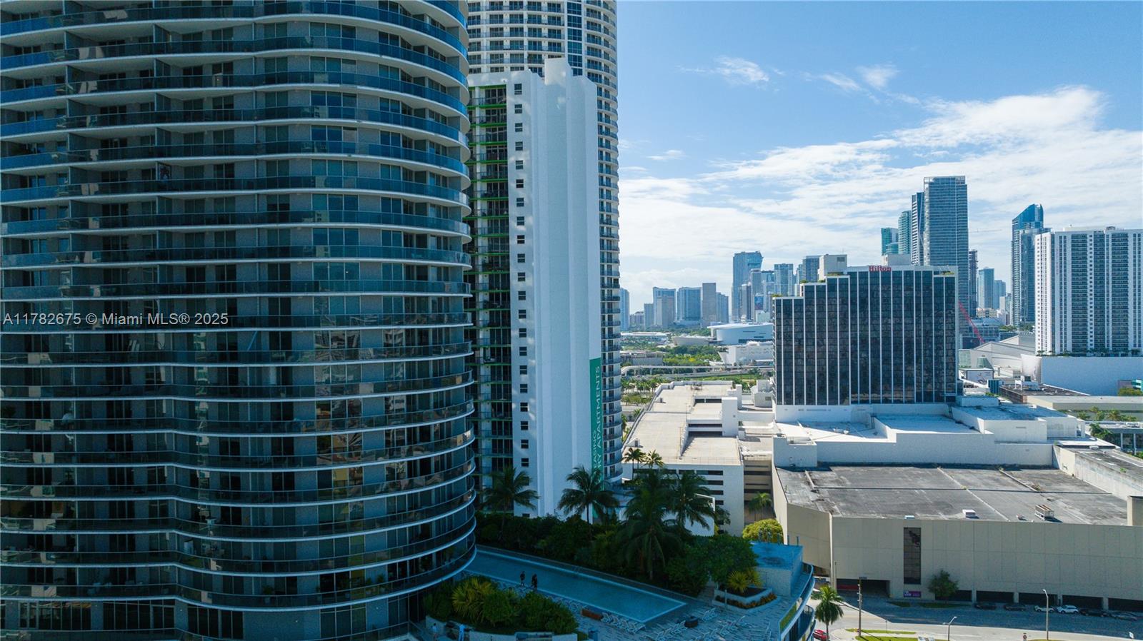 1837 Northeast 4th Avenue, Unit 2113 Miami, FL 33132 - Photo 15 of 16 a view of a city with tall buildings