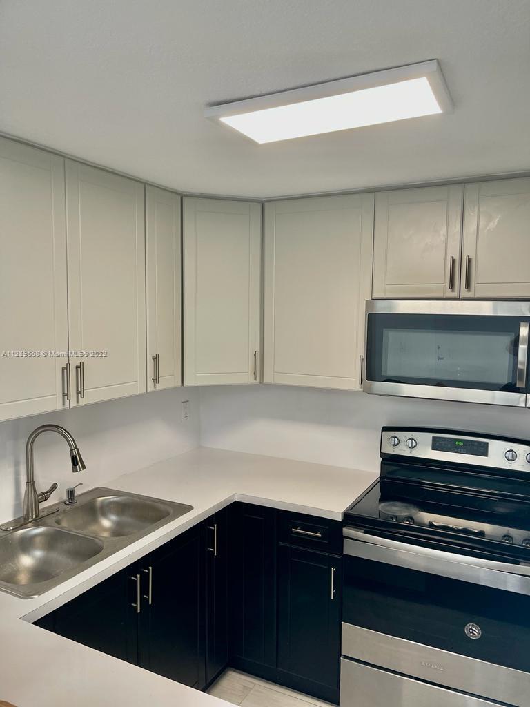 8050 Northwest 8th Street, Unit 201 Miami, FL 33126 - Photo 7 of 13 a kitchen with a sink and cabinets