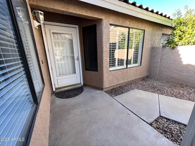 a view of an entryway