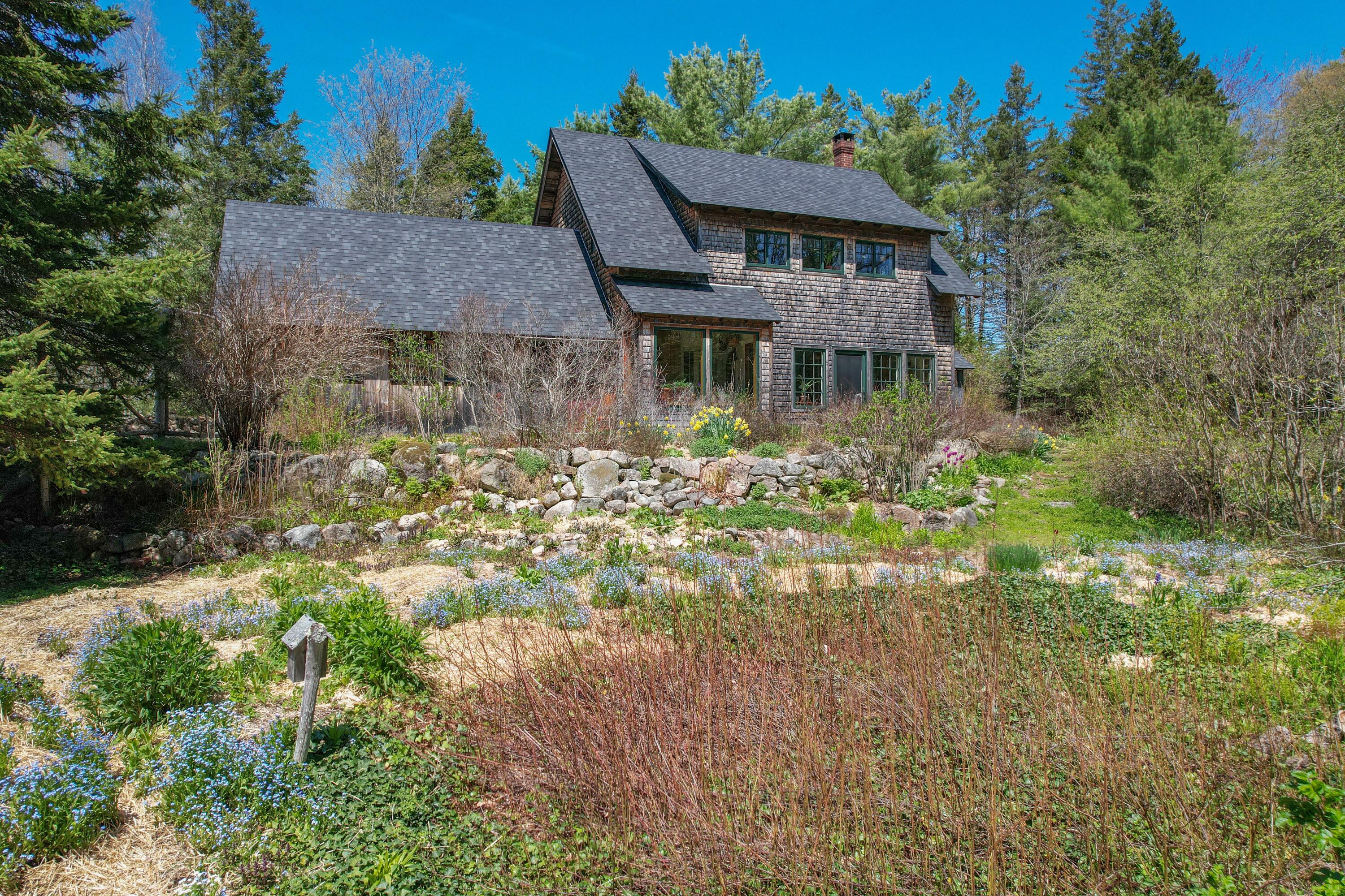12 Bakers Point Road Steuben, ME 04680 - Photo 48 of 86 Lower garden, vegetable beds.