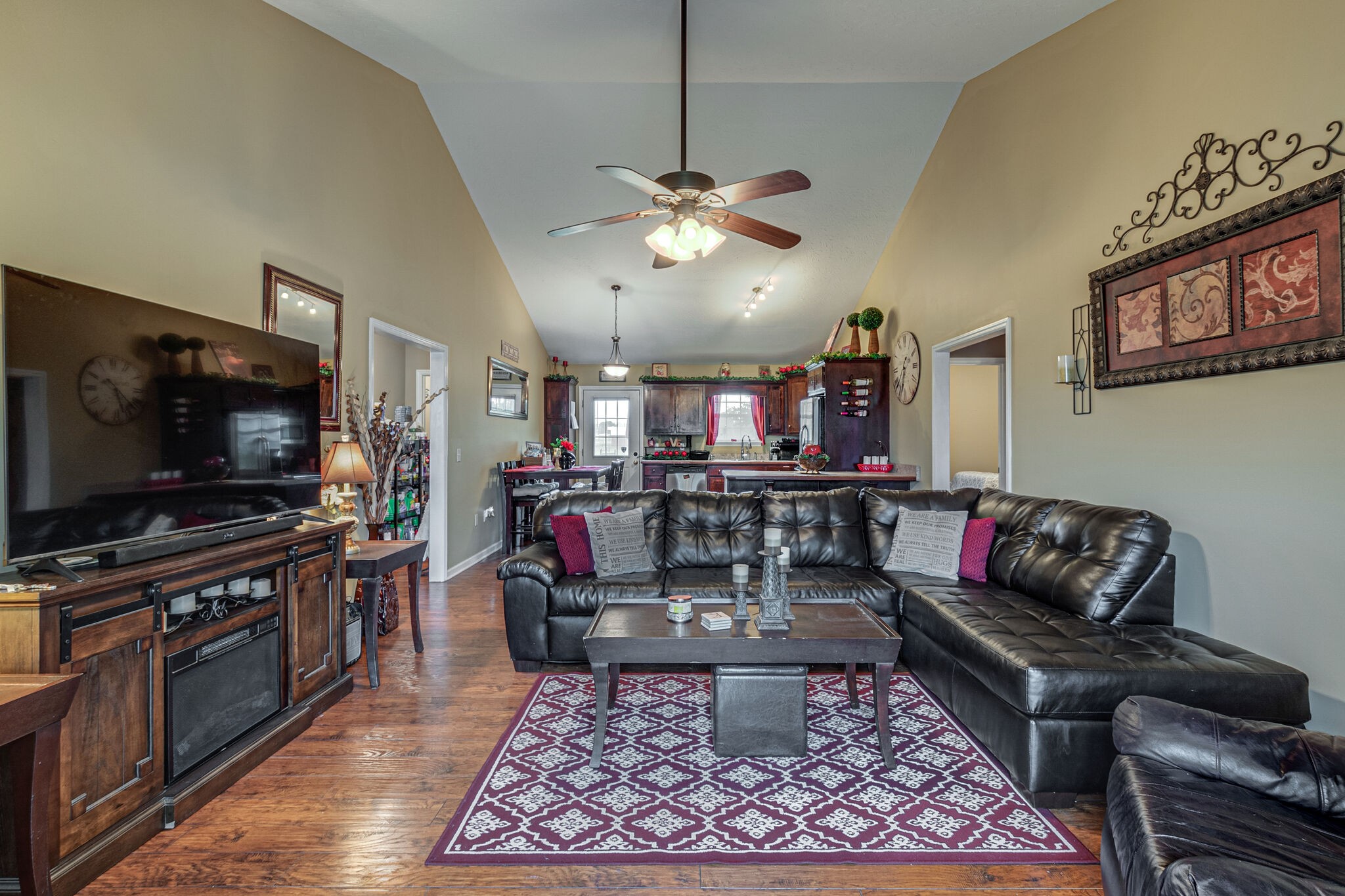 5 Roberts Lane Lebanon, TN 37087 - Photo 3 of 23 a living room with furniture and a flat screen tv