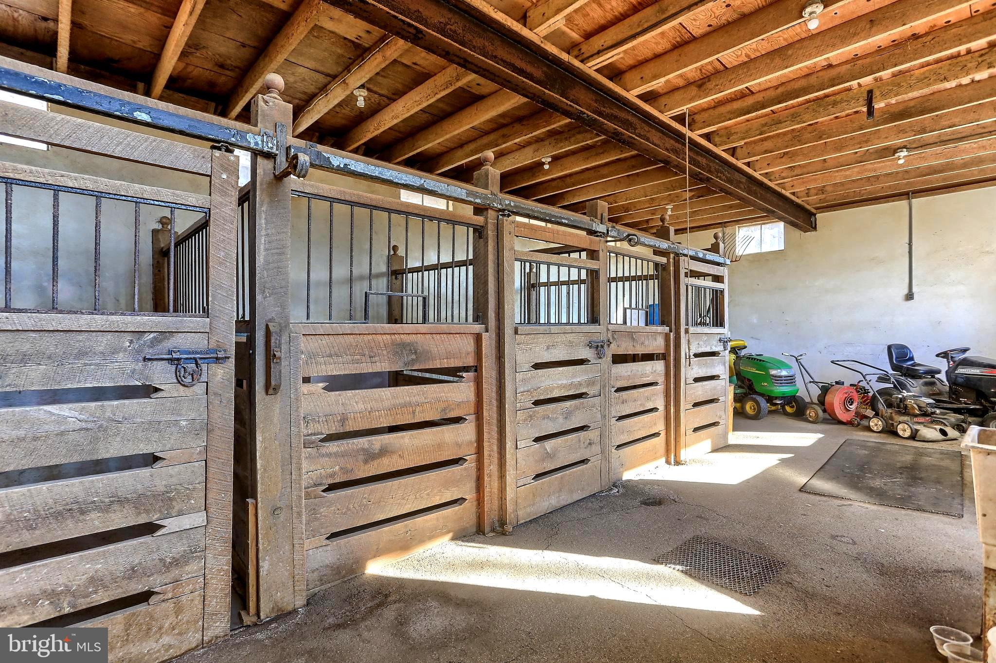 920 Beaver Creek Road Hanover, PA 17331 - Photo 8 of 46 Inside of the stables with the 34 box stalls