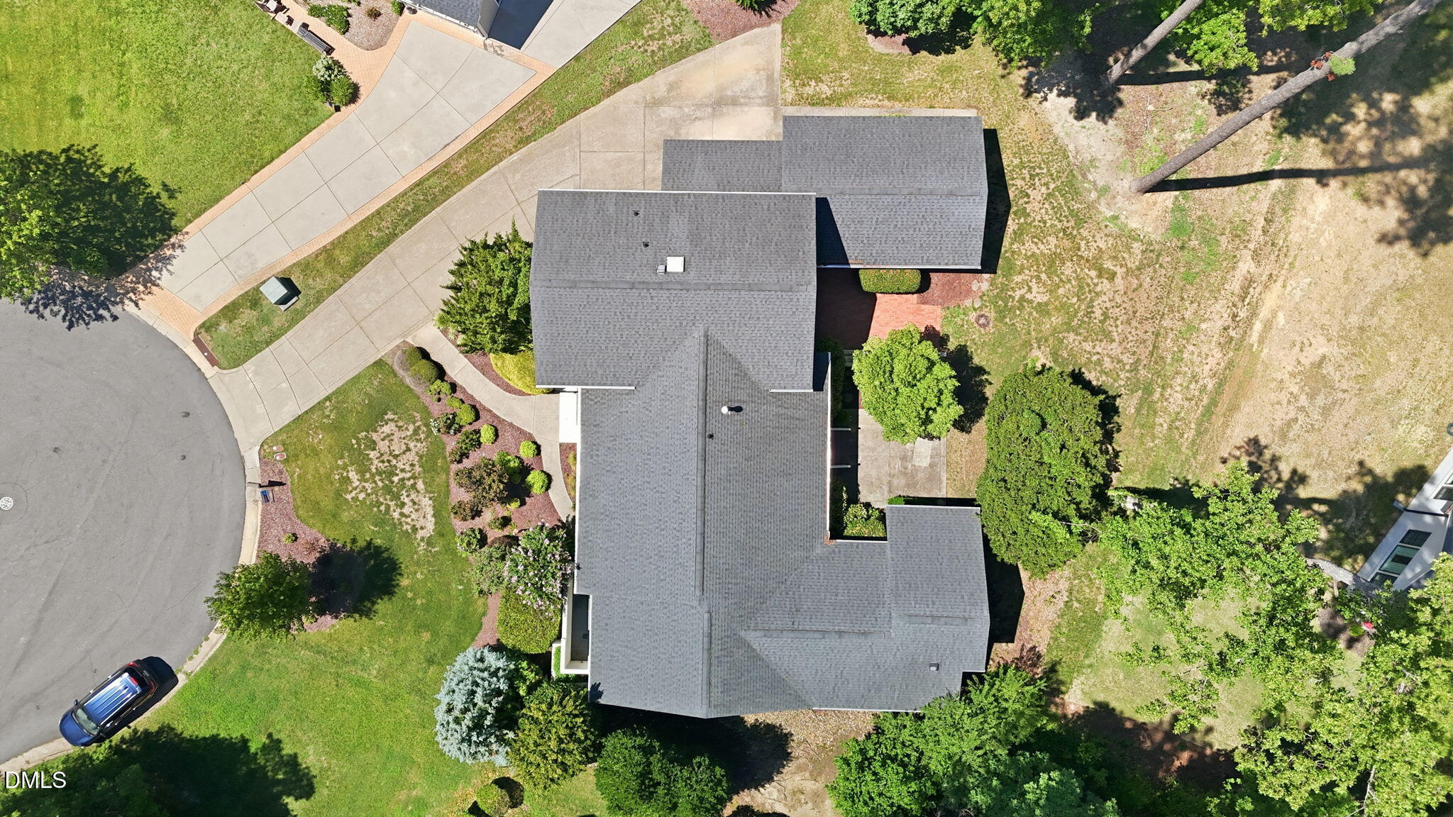 6804 Woodhaven Court Raleigh, NC 27615 - Photo 36 of 41 Aerial View