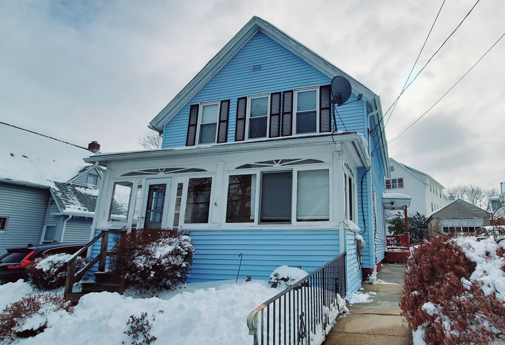 13 Whipple Street Worcester, MA 01607 - Photo 5 of 17 a view of a house with a yard