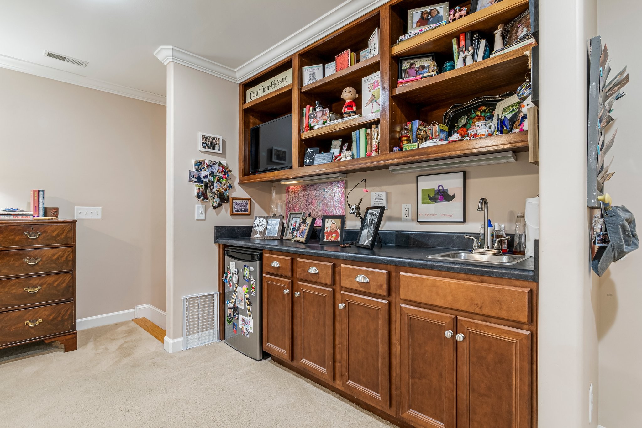 4540 Peytonsville Road Franklin, TN 37064 - Photo 73 of 84 a kitchen with stainless steel appliances granite countertop a lot of cabinets