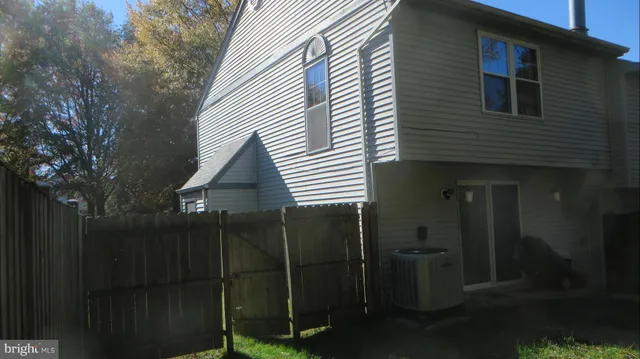 a backyard of a house