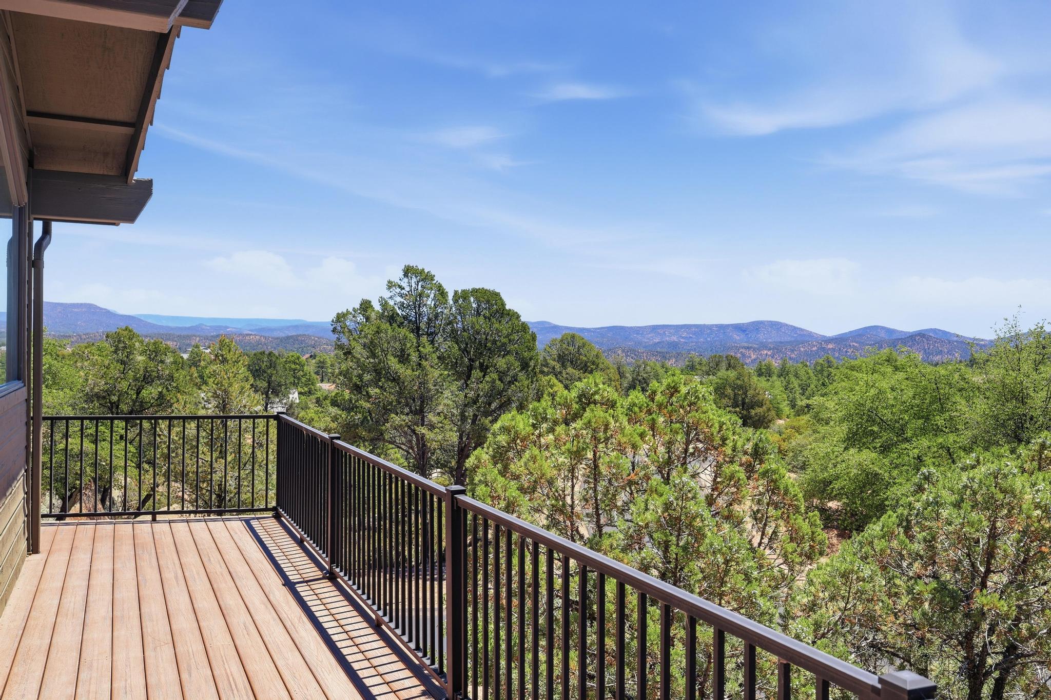 2908 East Rim Club Drive Payson, AZ 85541 - Photo 57 of 77 a view of a balcony with a yard