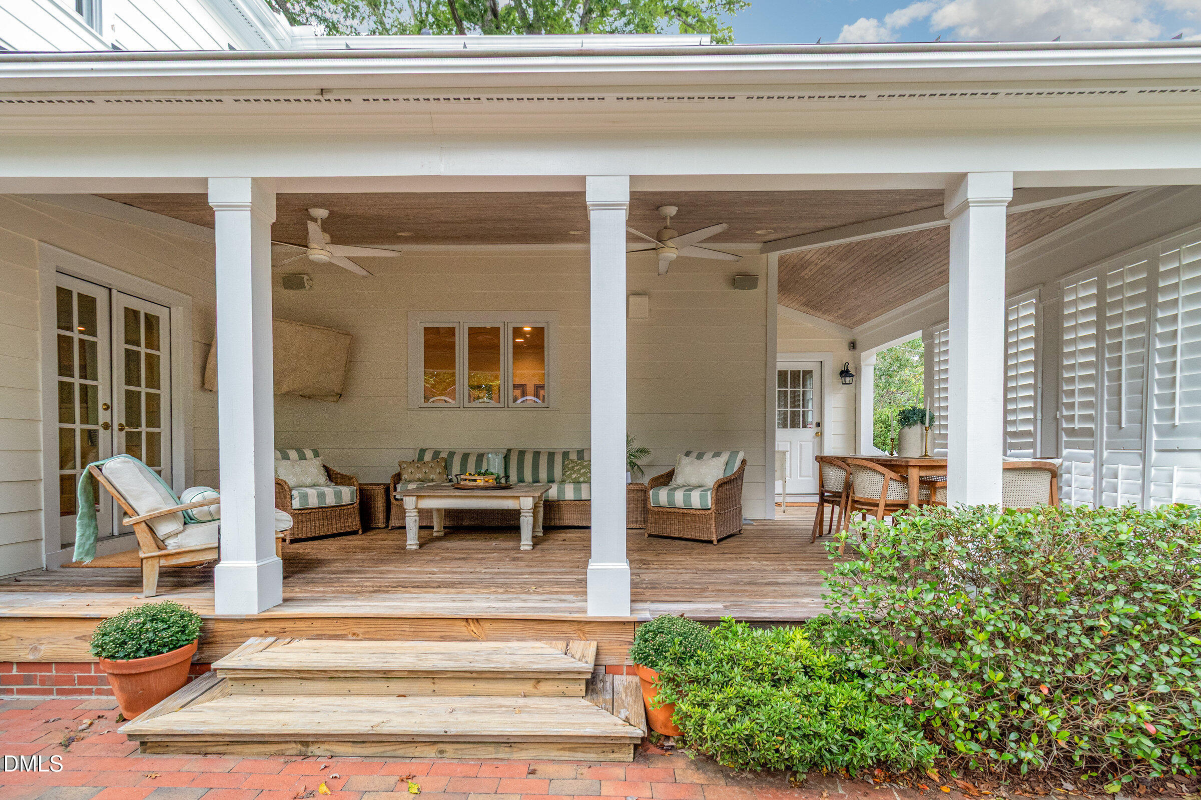 2404 Beechridge Road Raleigh, NC 27608 - Photo 38 of 52 a view of a house with porch and sitting area