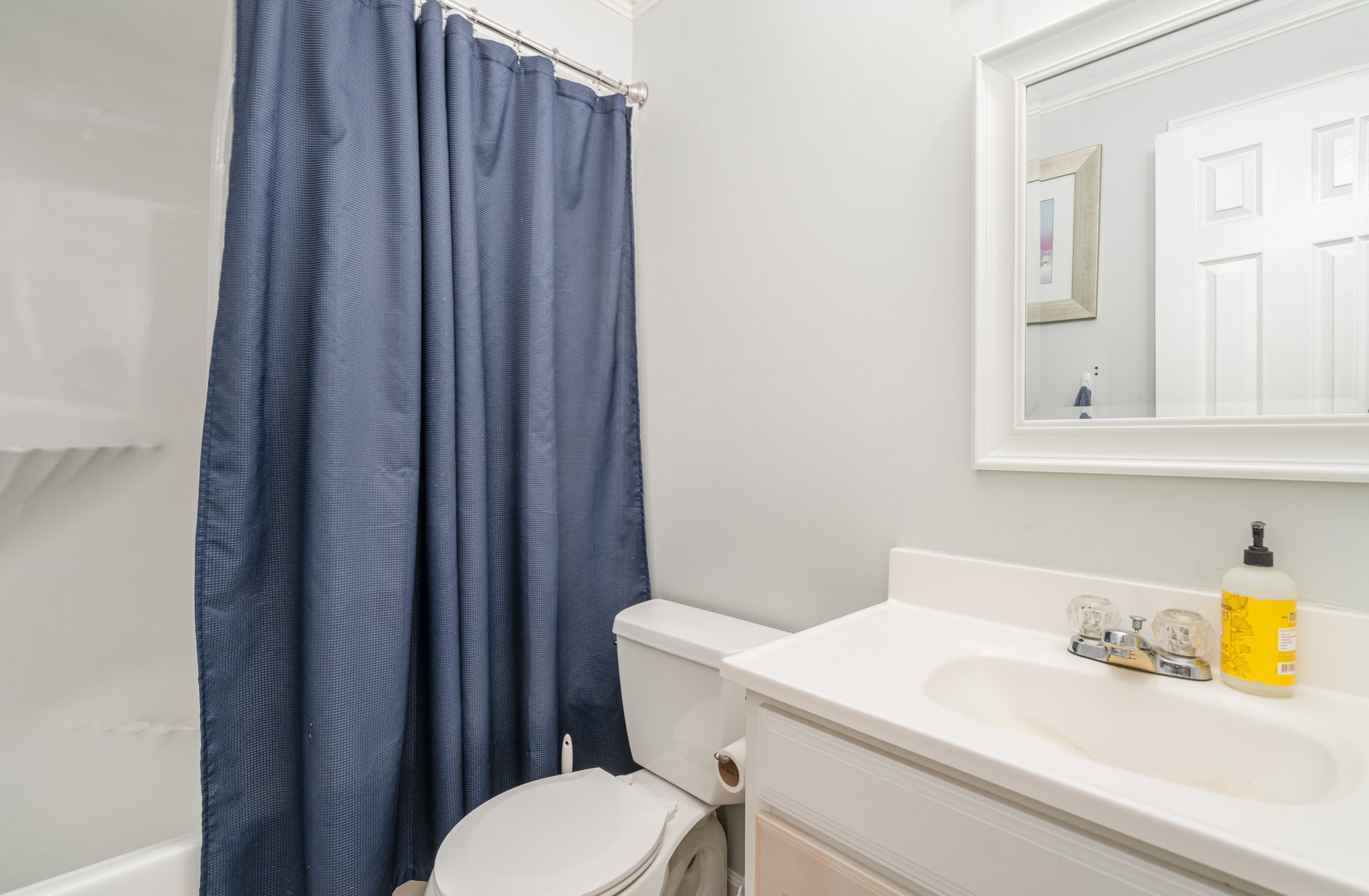 1176 Petty Road White Bluff, TN 37187 - Photo 15 of 23 a bathroom with a sink a toilet and a mirror