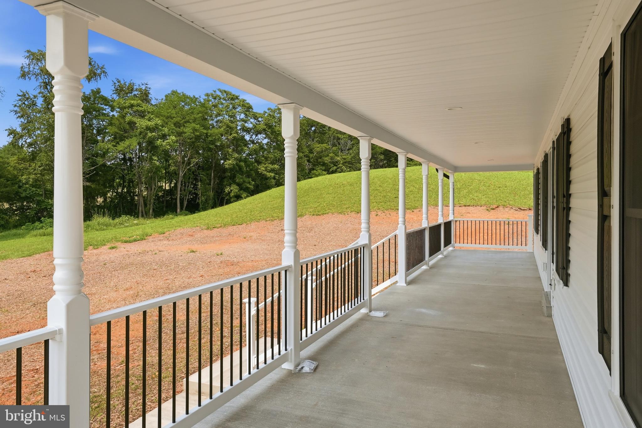 2974 Novum Road Reva, VA 22735 - Photo 8 of 44 a view of a porch