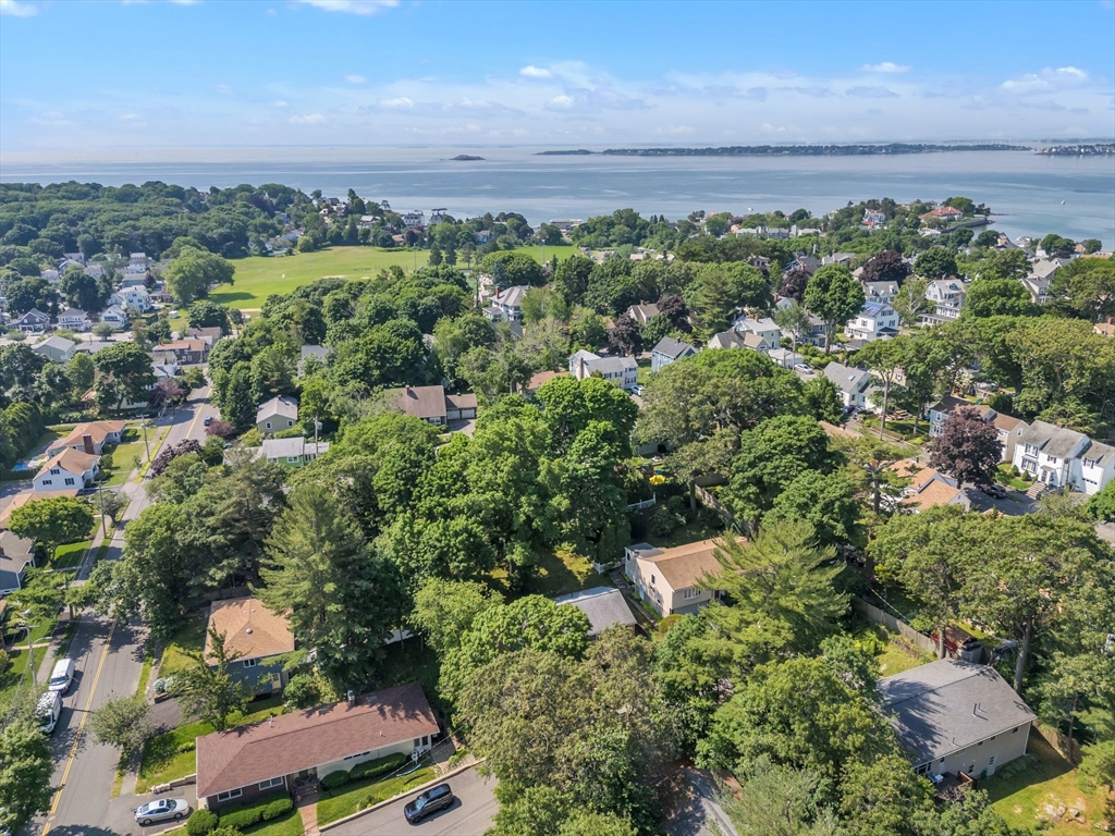 4 Birch Road Swampscott, MA 01907 - Photo 38 of 42 an aerial view of a house with a yard